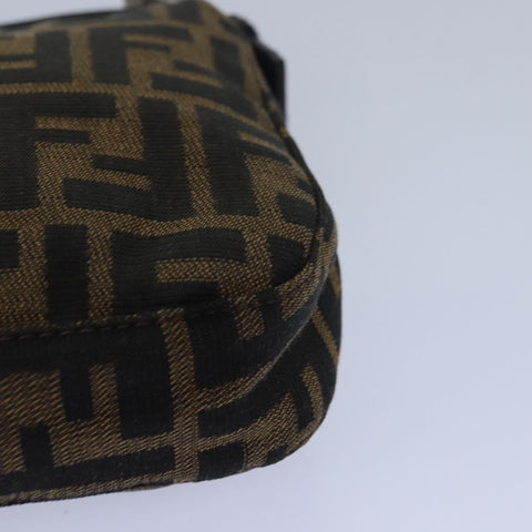 Fendi Zucca Canvas Shoulder Bag