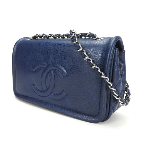 Chanel Wallet On Chain Leather Shoulder Bag