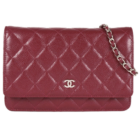 Chanel Wallet On Chain Leather Shoulder Bag