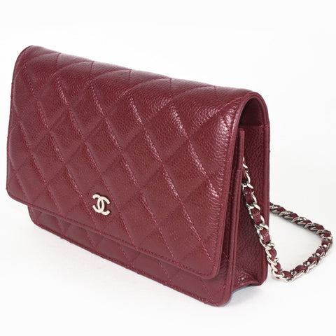 Chanel Wallet On Chain Leather Shoulder Bag