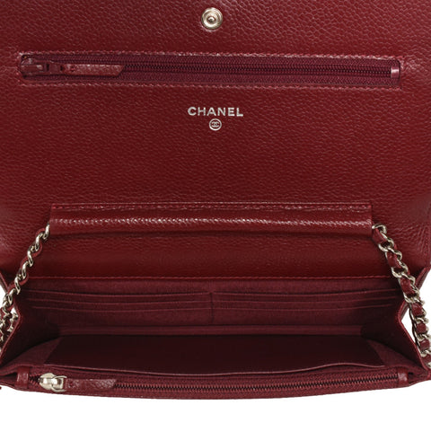 Chanel Wallet On Chain Leather Shoulder Bag