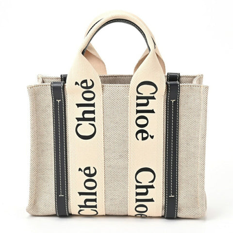 Chloé Woody Canvas Tote