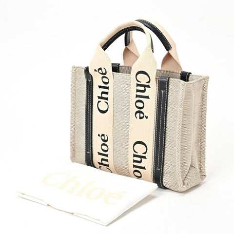 Chloé Woody Canvas Tote