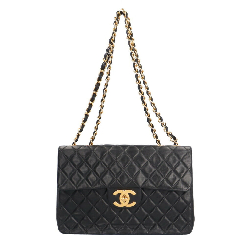 Chanel Jumbo Leather Shoulder Bag