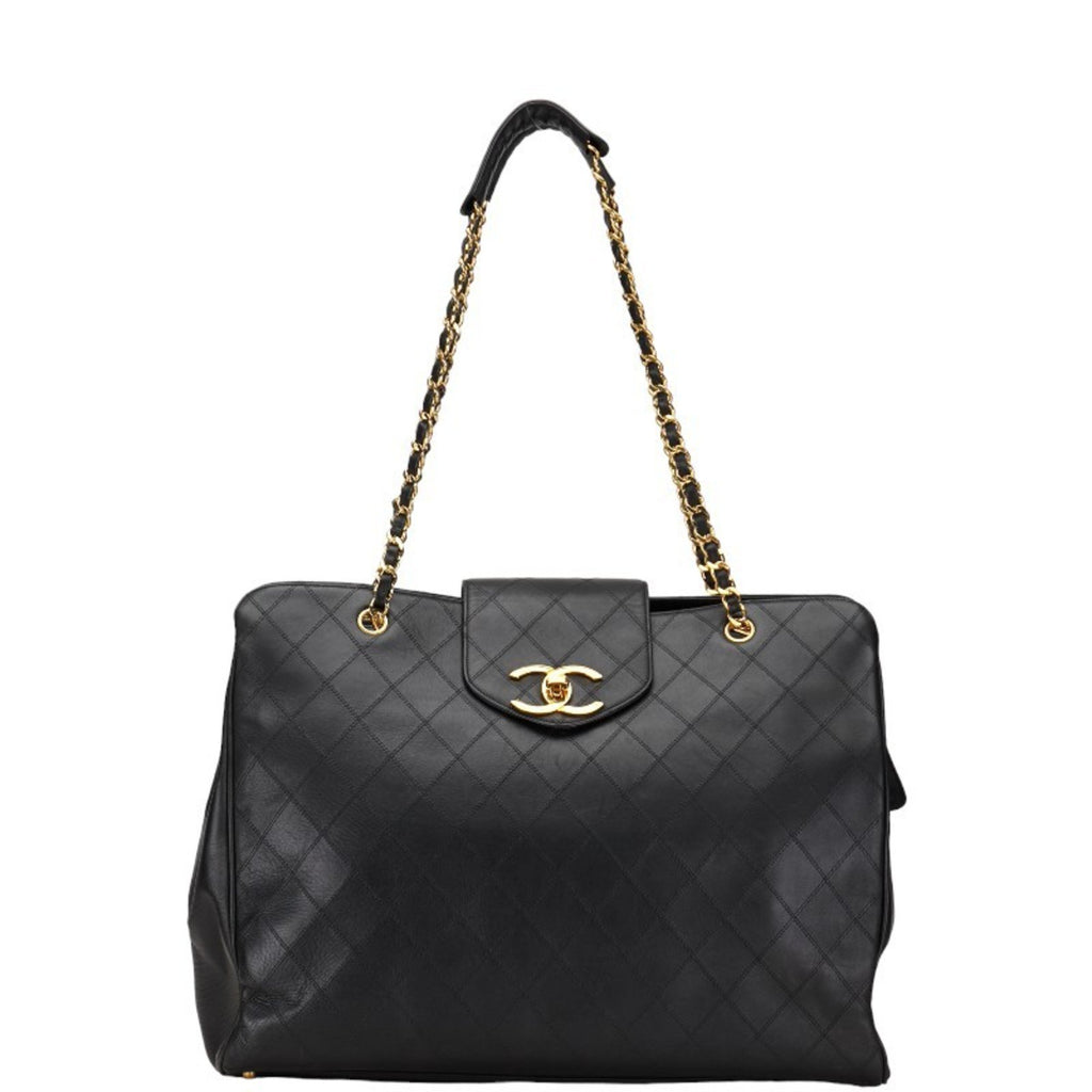 Chanel Coco Mark Leather Tote