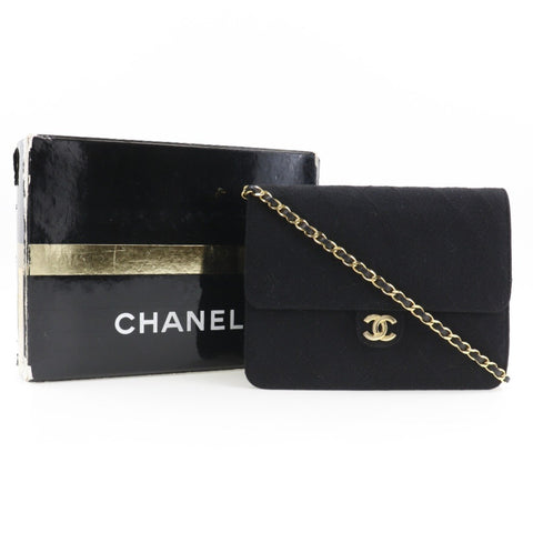 Chanel Wallet On Chain Cotton Shoulder Bag