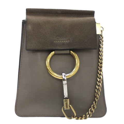 Chloé Faye Leather Shoulder Bag