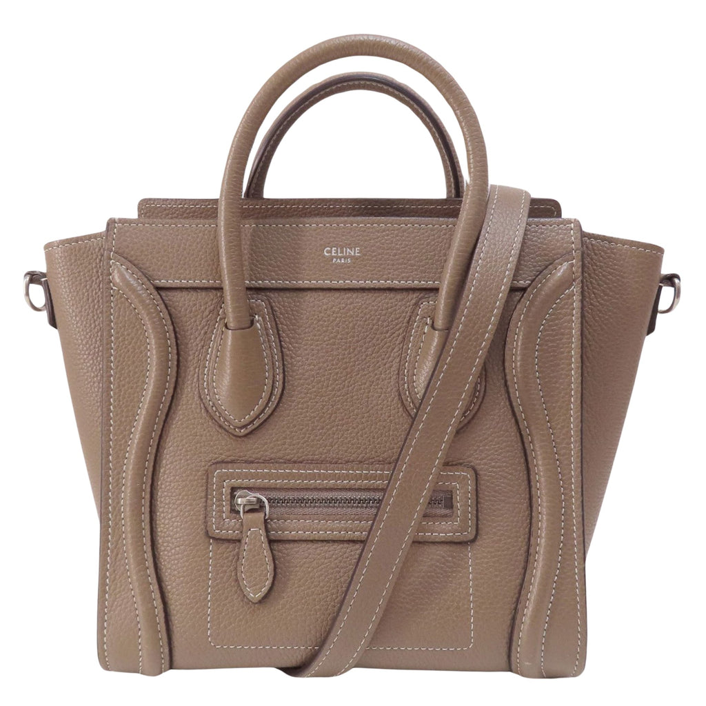 Céline Luggage Leather Handbag