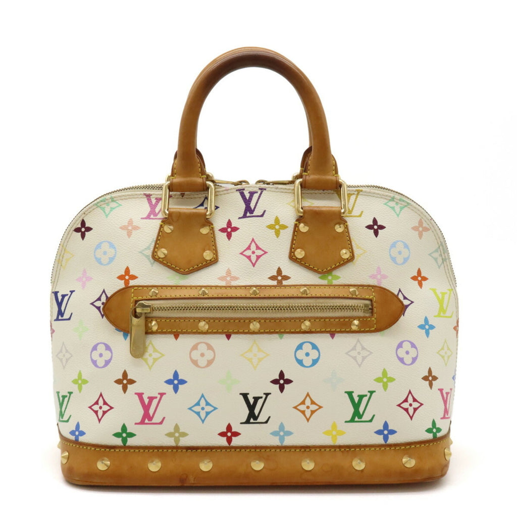 Louis Vuitton Alma Canvas Handbag