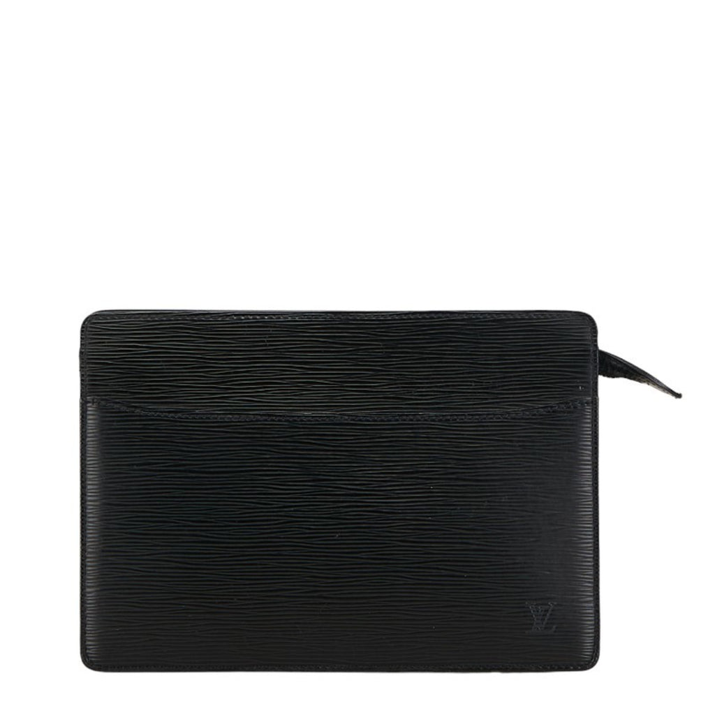 Louis Vuitton Pochette Homme Leather Clutch