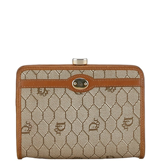 Dior Honeycomb Canvas Clutch