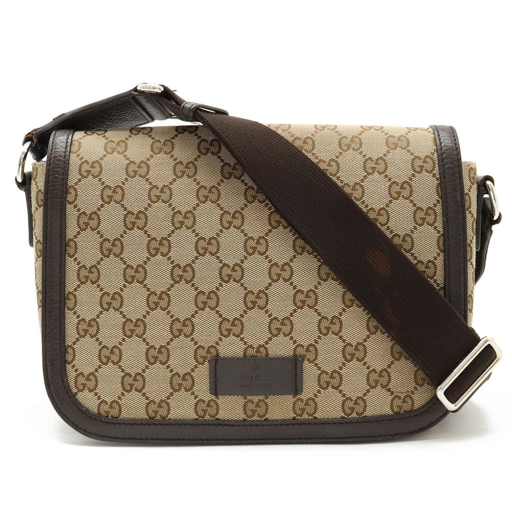 Gucci Messenger Canvas Shoulder Bag