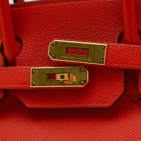 Hermès Birkin 30 Leather Handbag