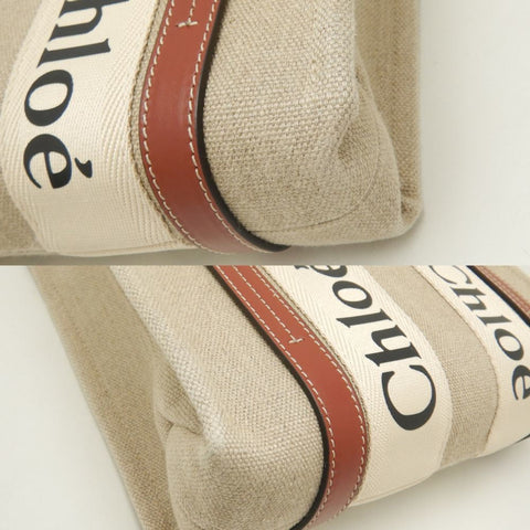 Chloé Woody Linen Tote