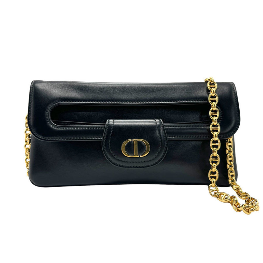 Dior 30 Montaigne Leather Clutch