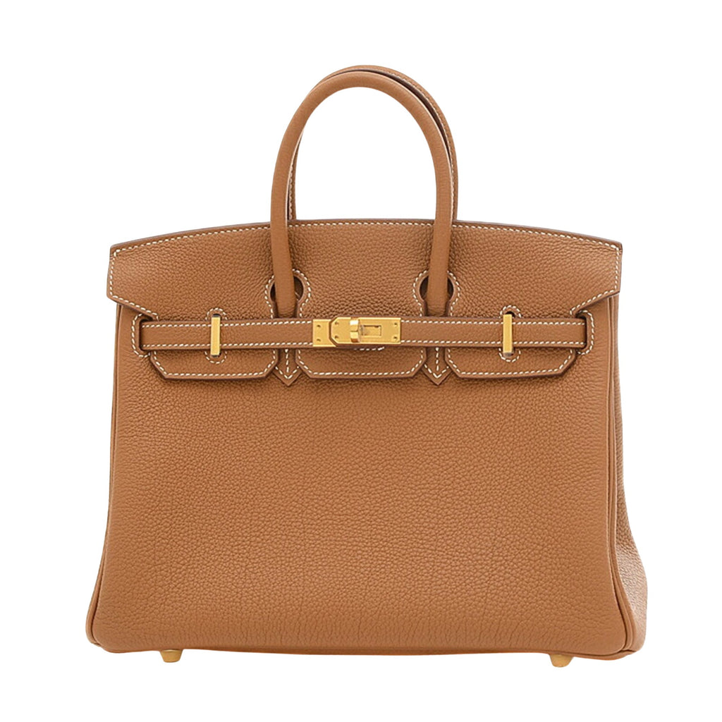 Hermès Birkin 25 Leather Handbag