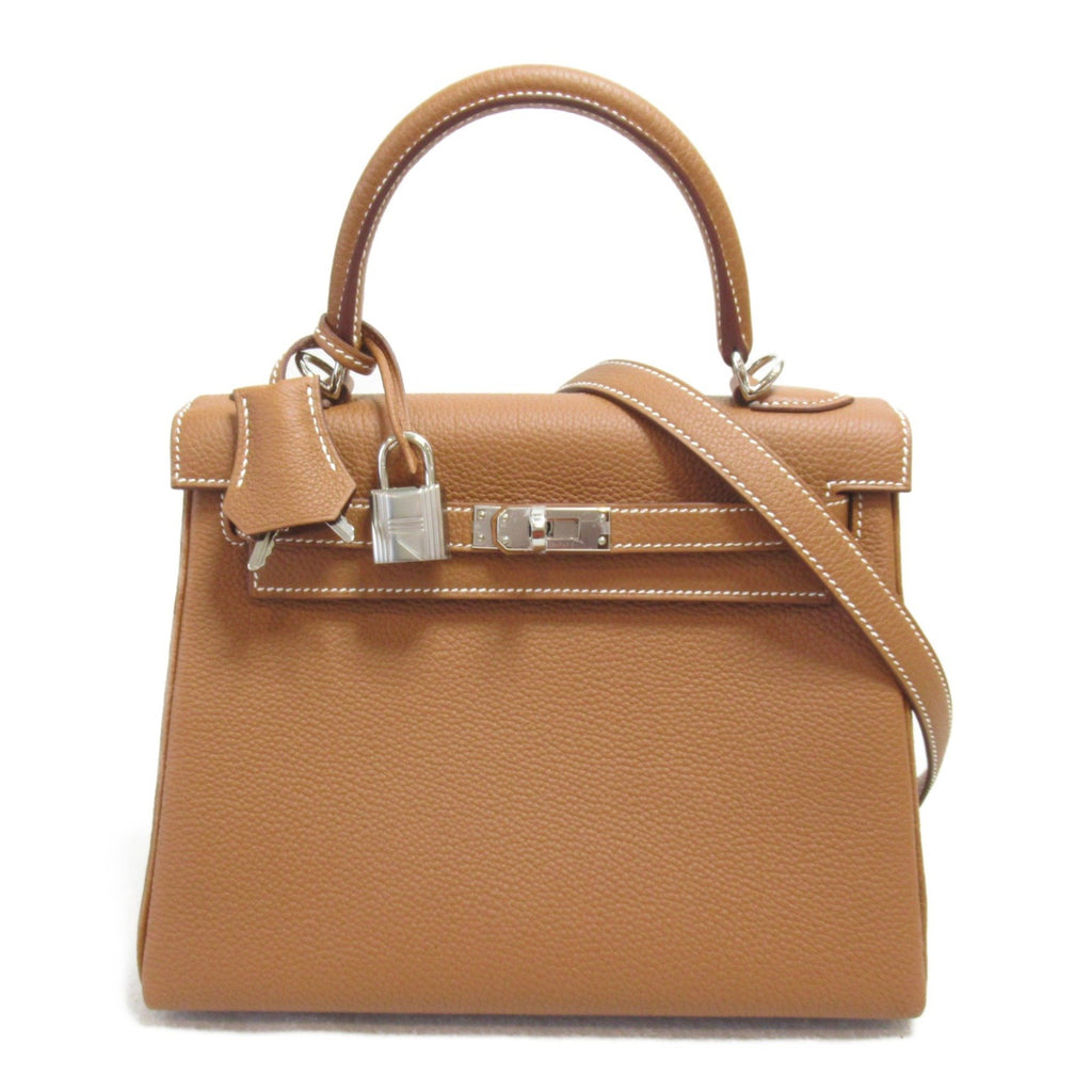 Hermès Kelly 25 Leather Handbag