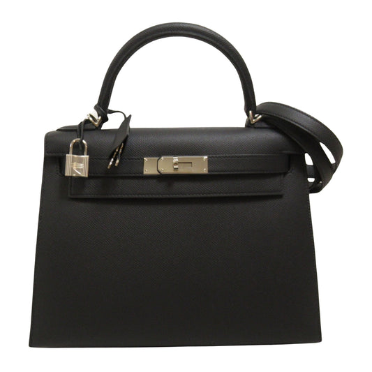 Hermès Kelly 28 Leather Handbag