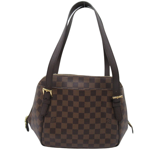 Louis Vuitton Belem Mm Canvas Shoulder Bag