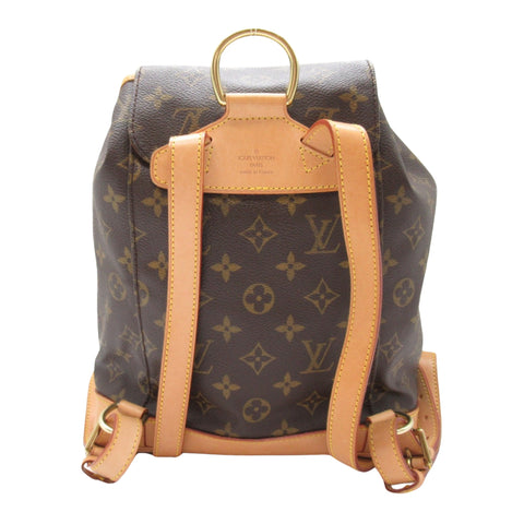 Louis Vuitton Montsouris Mm Canvas Backpack