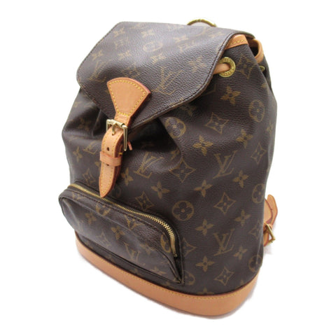 Louis Vuitton Montsouris Mm Canvas Backpack