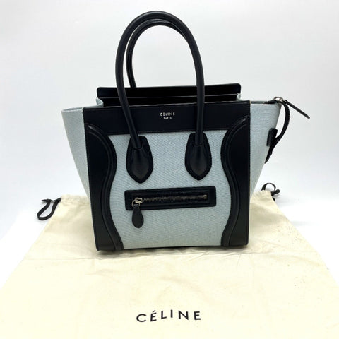 Céline Luggage Leather Tote