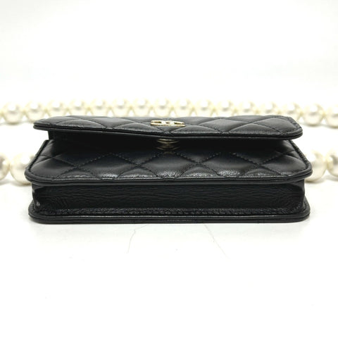 Chanel Wallet On Chain Leather Shoulder Bag