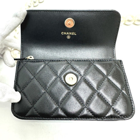 Chanel Wallet On Chain Leather Shoulder Bag