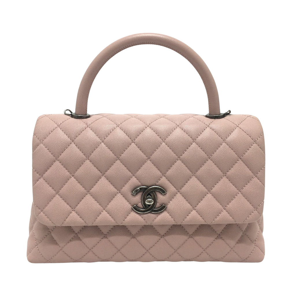 Chanel Coco Handle Leather Handbag