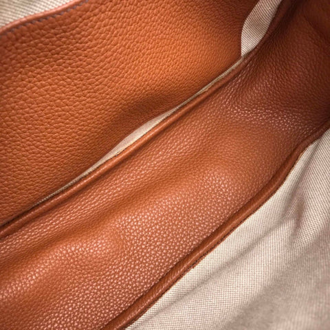 Hermès Bourlingue Leather Shoulder Bag