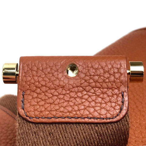 Hermès Bourlingue Leather Shoulder Bag