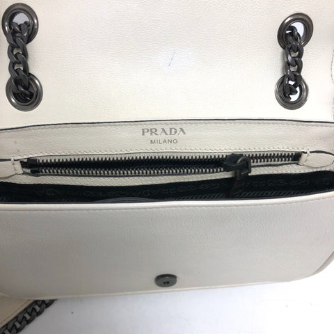 Prada Saffiano Leather Shoulder Bag