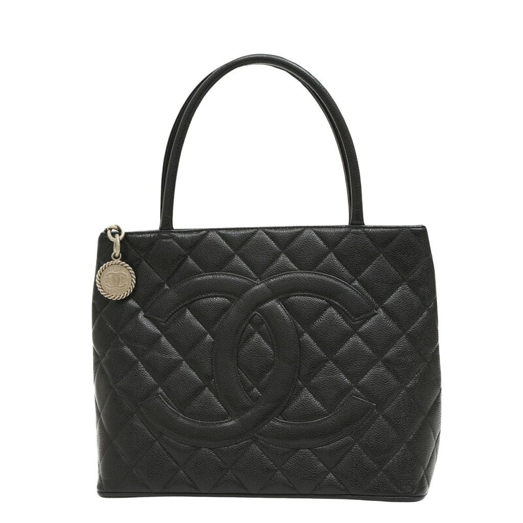 Chanel Medaillon Leather Tote