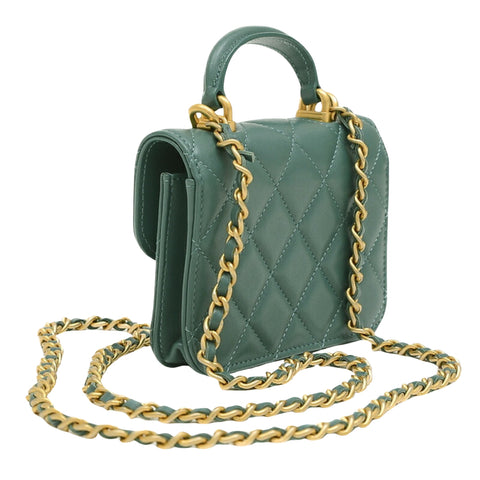 Chanel Wallet On Chain Leather Shoulder Bag