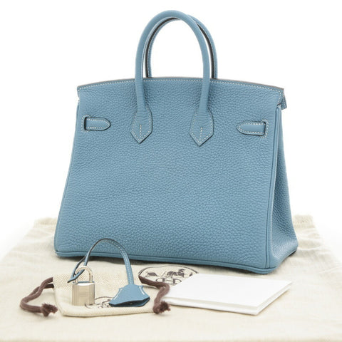 Hermès Birkin 25 Leather Handbag