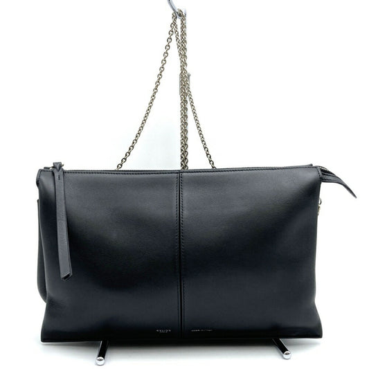 Céline Leather Shoulder Bag