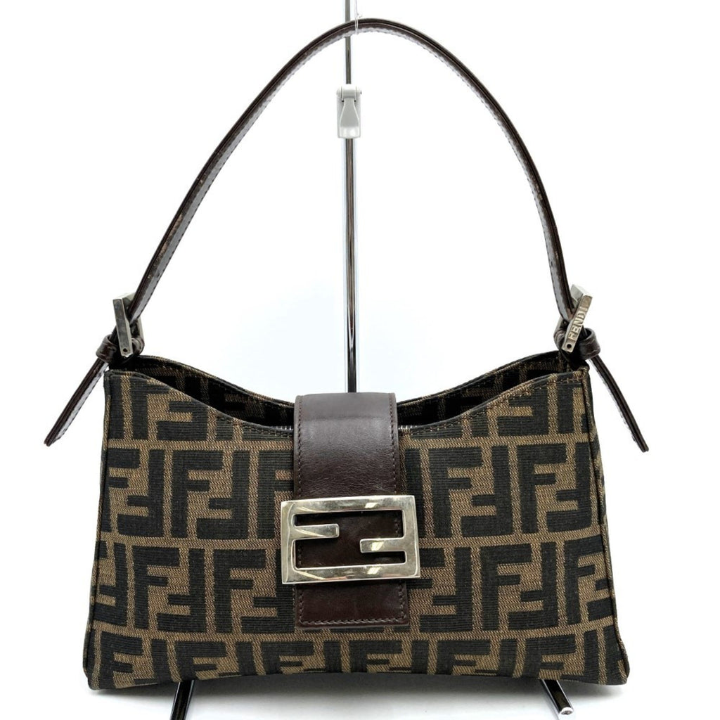 Fendi Zucca Canvas Handbag