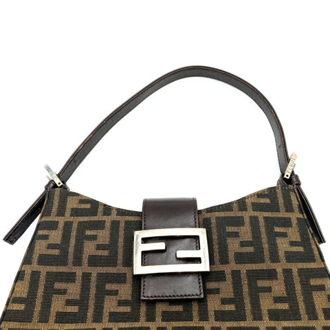 Fendi Zucca Canvas Handbag