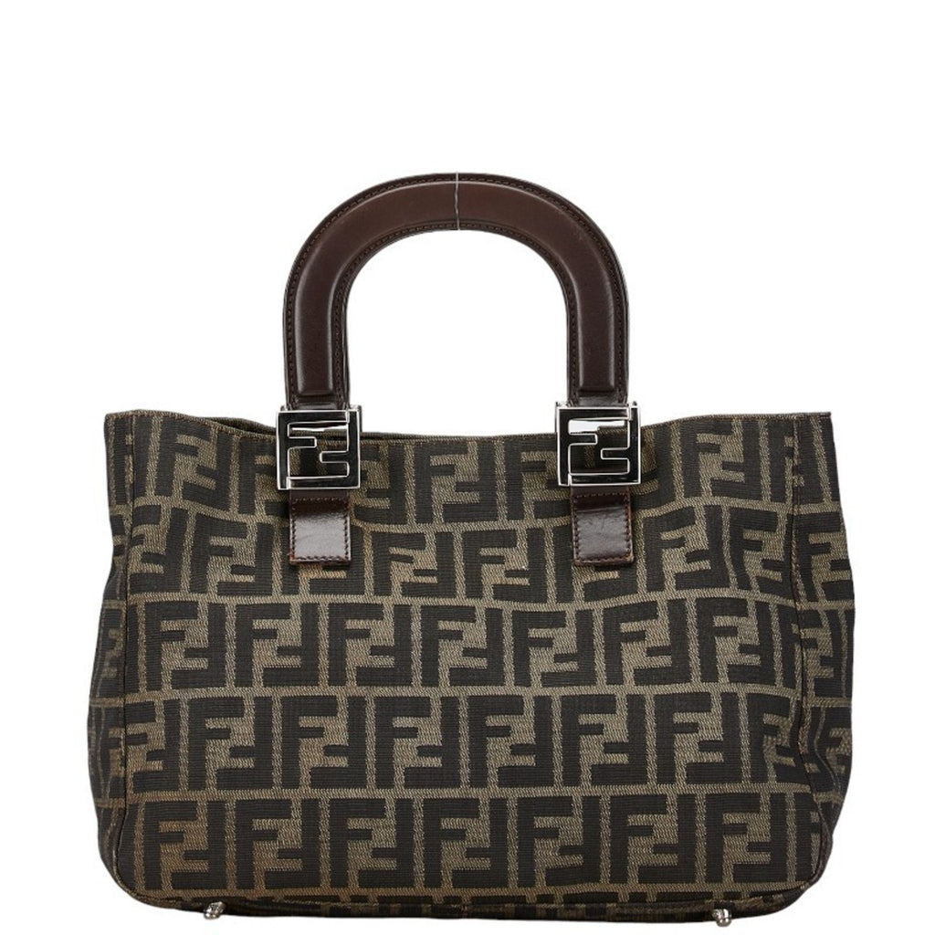 Fendi Zucca Canvas Handbag