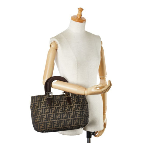 Fendi Zucca Canvas Handbag