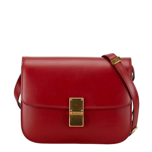 Céline Classic Leather Shoulder Bag