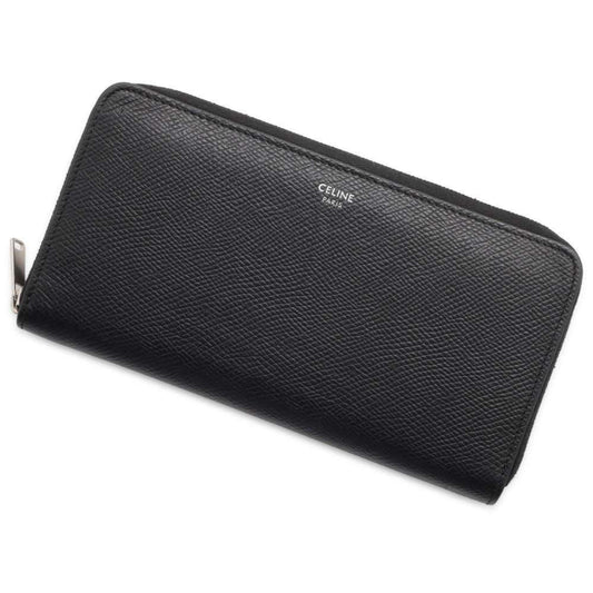 Céline Zip Around Leather Wallet