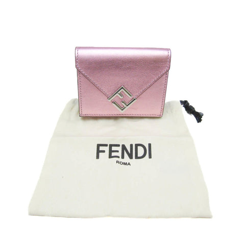 Fendi Ff Leather Wallet