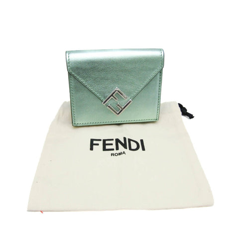 Fendi Ff Leather Wallet