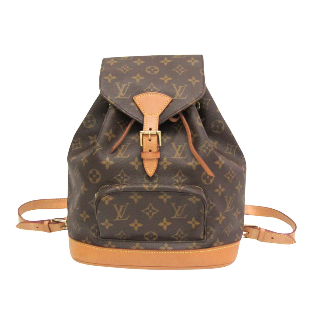 Louis Vuitton Montsouris Mm Canvas Backpack