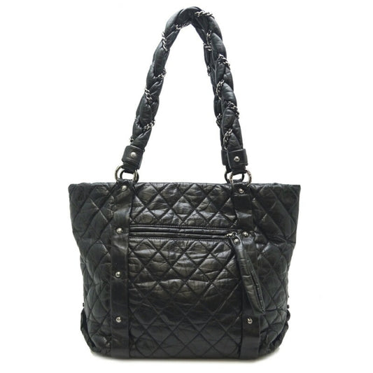 Chanel Bubble Quilt Leather Tote