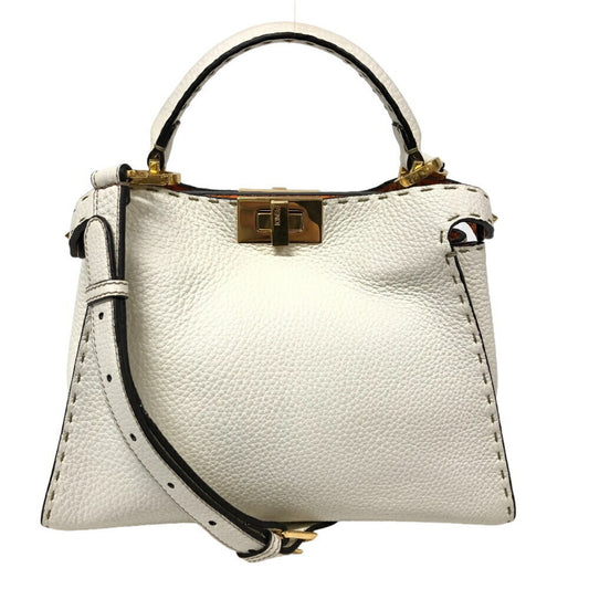 Fendi Peekaboo Leather Shoulder Bag