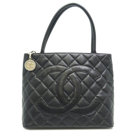 Chanel Medaillon Leather Tote