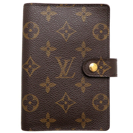 Louis Vuitton Agenda Cover Canvas Wallet