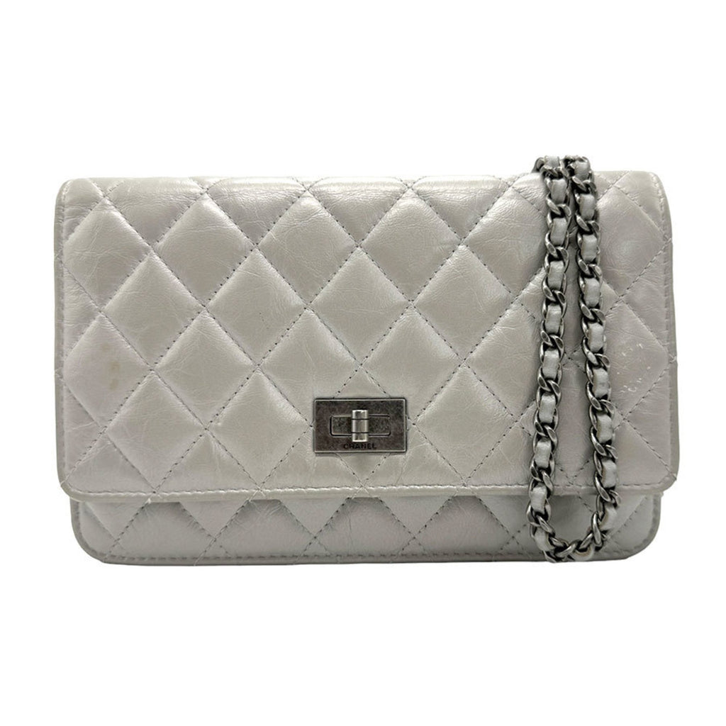 Chanel 2,55 Leather Clutch